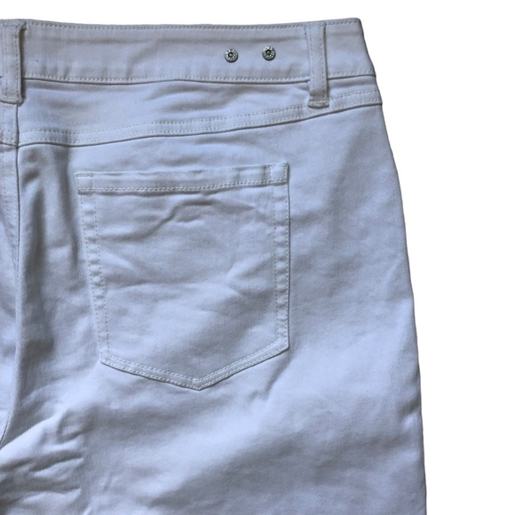 CAbi jeans soft white denim slim boyfriend fit size 16 - Picture 11 of 15